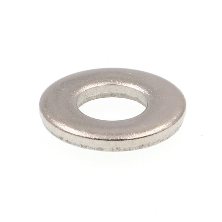 PRIME-LINE Flat Washer, Fits Bolt Size #10 , Stainless Steel Plain Finish, 50 PK 9079702